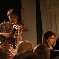 Olga Maroszek - kontralt, Patrycja Szymańska - skrzypce, Julia Laskowska - fortepian