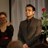 MINGYI WANG - sopran (Chiny), NIKHIL GOYAL - baryton (India), JULIA LASKOWSKA - fortepian