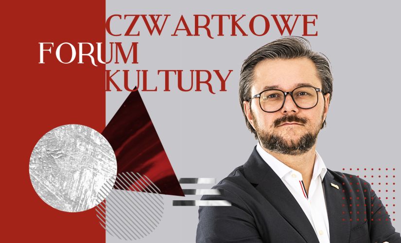 Michał Styś gość Czwaratkowego Forum Kultury PŁ
