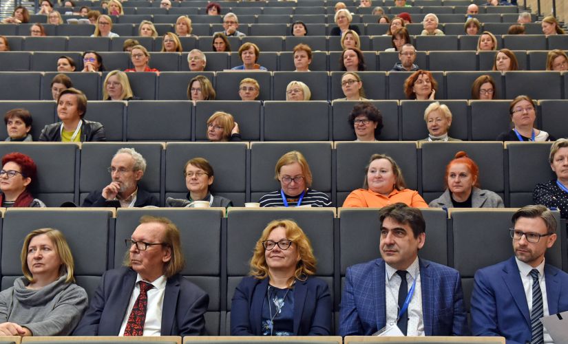 Organizatorzy i uczestnicy XXXI Konferencji Matematycznej w PŁ, fot. Jacek Szabela
