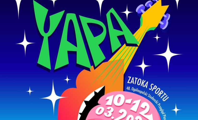 Grafika promująca 48. Festiwal YAPA w PŁ