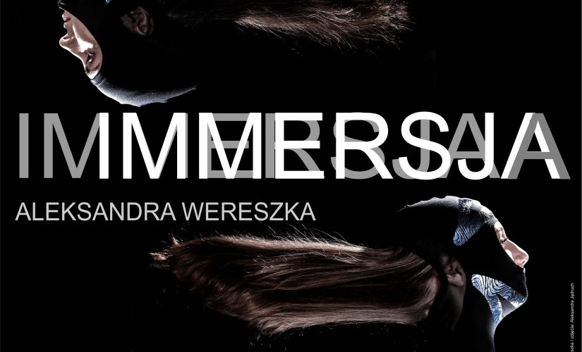 Plakat reklamujący wystawę Aleksandy Wereszki w MEMO
