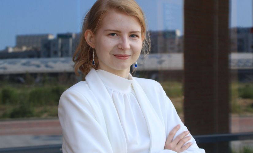 Sandra Zarychta, doktorantka na PŁ, fot. arch. prywatne