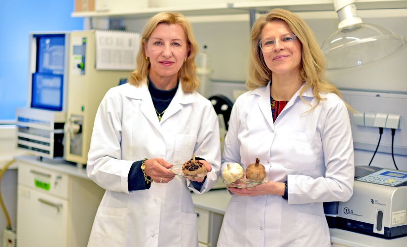 Od lewej: prof. Grażyna Budryn i dr inż. Ilona Galązka- Czarnecka, fot. Jacek Szabela