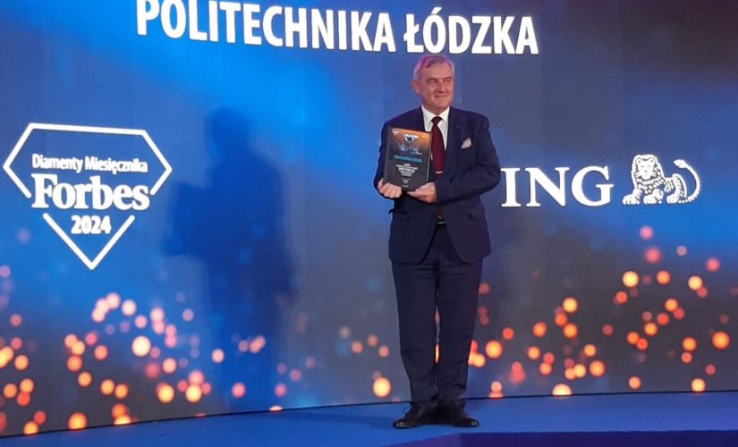 TUL rector Prof. Krzysztof Jóźwik attended the gala of the Forbes Diamon Award