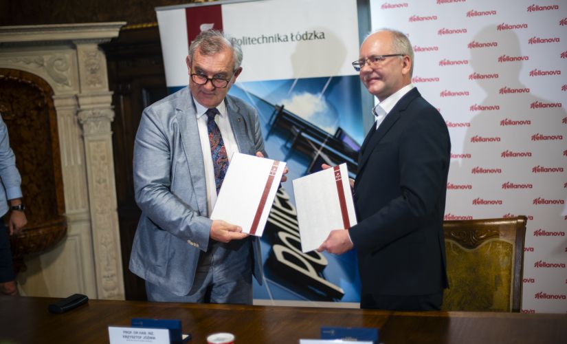 Od lewej - prof. Krzysztof Jóżwik i Andrzej Szymanowski, członek Zarządu firmy, fot. Marcin Szmidt