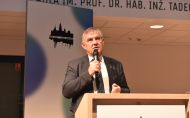 prof. Krzysztof Jóźwik, rektor PŁ na otwarciu konferencji w Alchemium, fot. Jacek Szabela