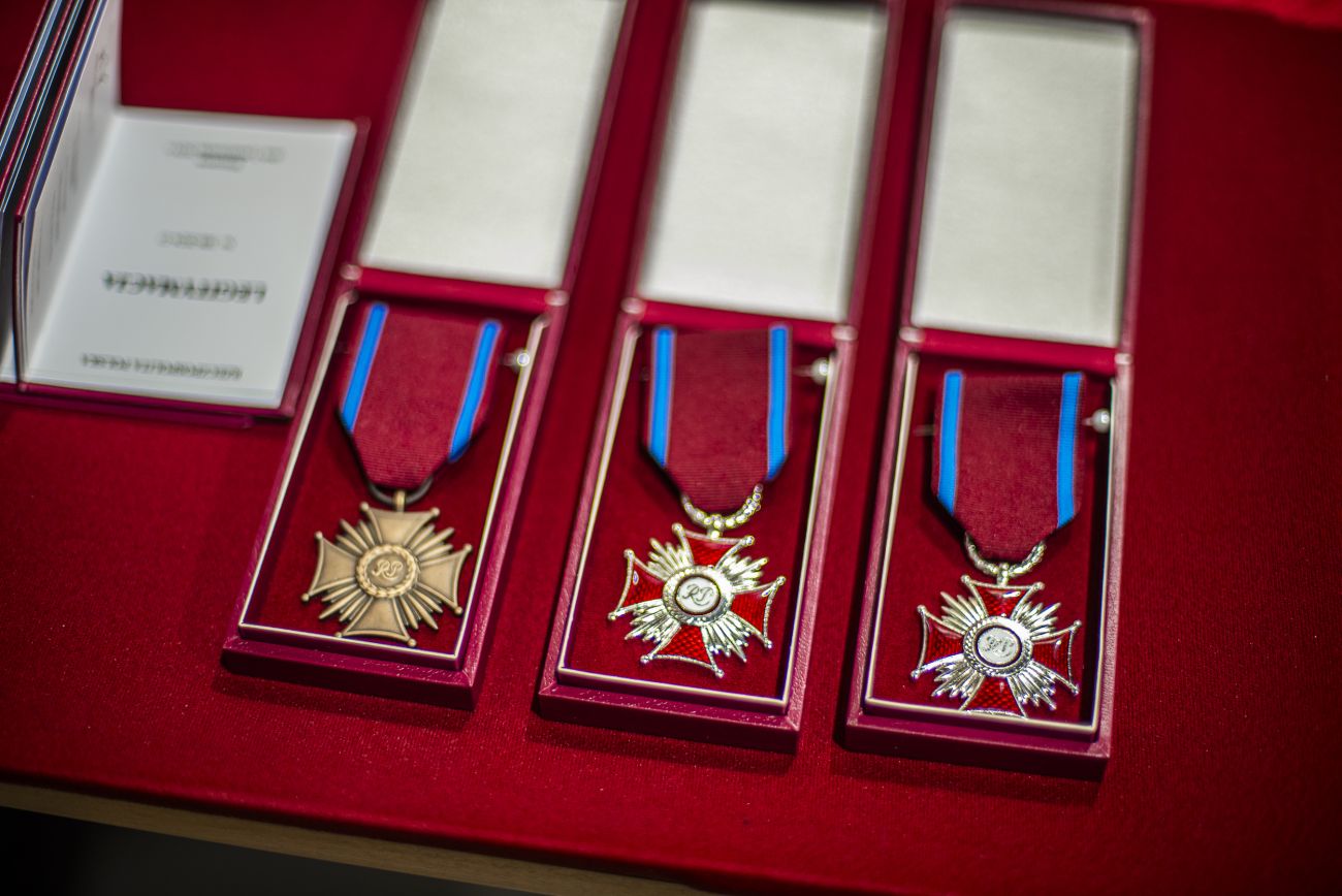 Zdjęcie poglądowe: odznaczenia i medale