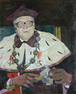 Professor Edward Galas, portrait
