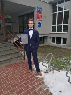 Mateusz Łukasik, Graduate of TUL