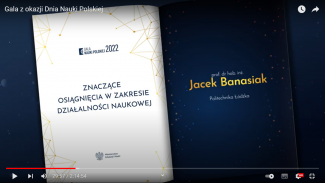 Nagroda ministra dla prof. Jacka Banasiaka za osiągnięcia w działalności naukowej