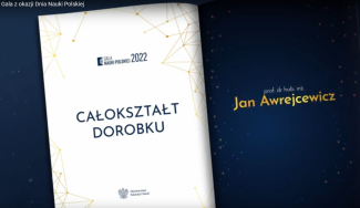 Nagroda ministra dla prof. Jana Awrejcewicza za całokształt dorobku