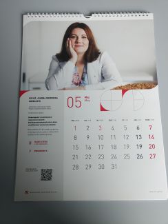 Promocja projektu dr Joanny Grzelczyk z PŁ, w kalendarzu NCN