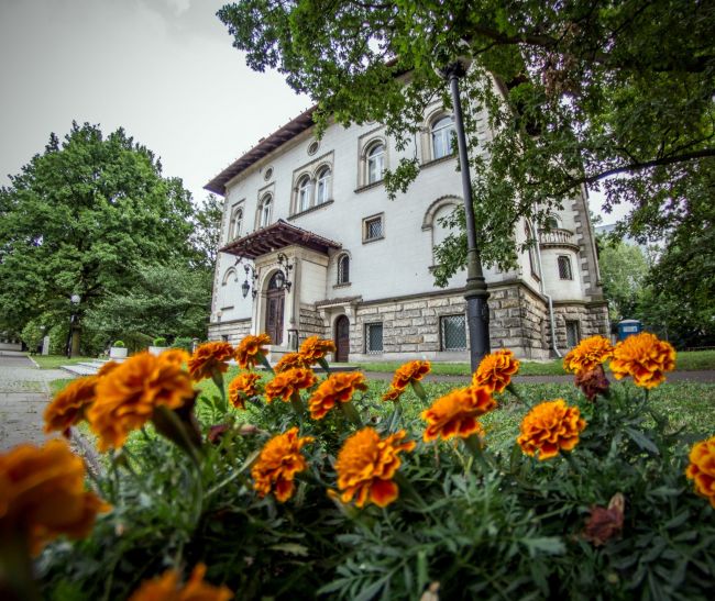 19th century Villa of Józef Richter, currently the seat of the Rector's Office