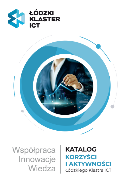 Okładka folderu Łódzki Klaster ICT