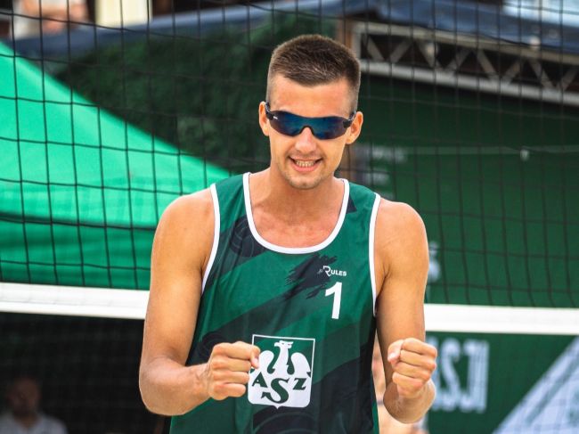 Miłosz Kruk, student PŁ, fot. Kamil Rojek