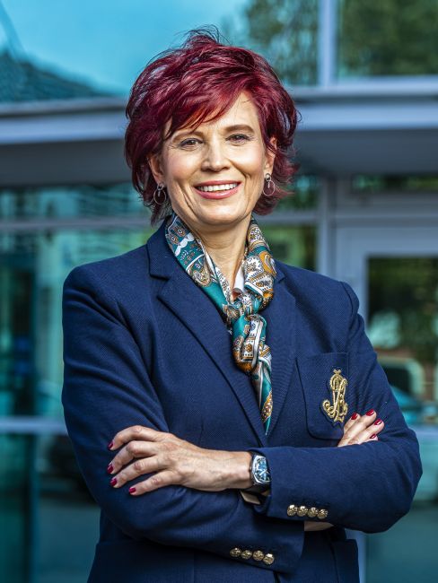 Zdjęcie portretowe: dr hab. inż. Edyta Gendaszewska-Darmach, prof. uczelni