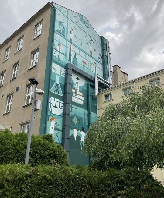 Antysmogowy mural