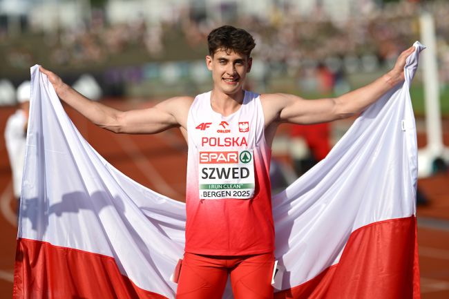 Maksymilian Szwed,  wicemistrz Europu U23