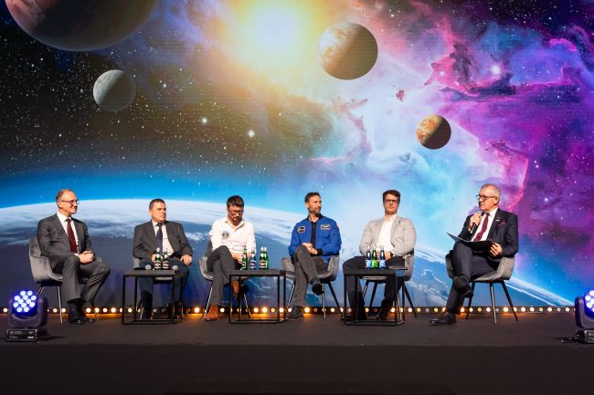 Sławosz Uznański-Wiśniewski na Politechnice Łódzkiej