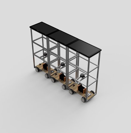 A platform designed for the intelligent office of the future, photo: Julia Dominiak