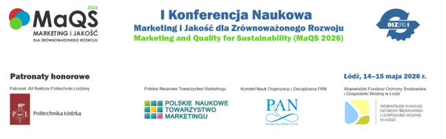 plakat informacyjny o konferencji MaQs