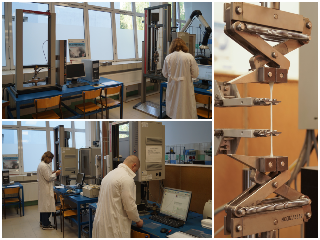Laboratorium Badań Mechanicznych Materiałów Polimerowych