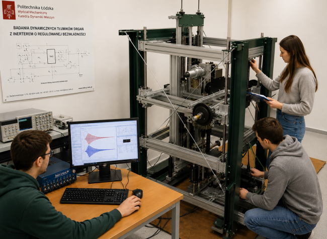 Laboratorium Dynamiki Maszyn i Redukcji Drgań  