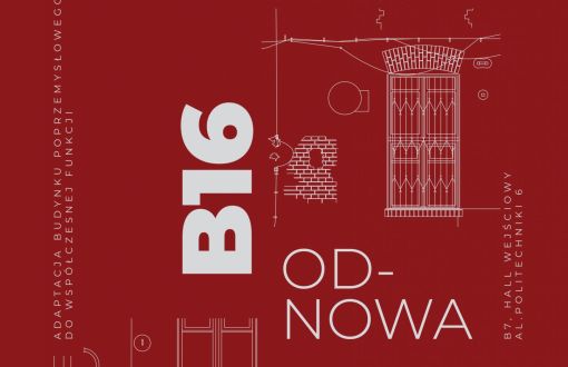 Plakat do wystawy B16 od Nowa