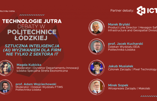 grafika do debat technologicznych na PŁ