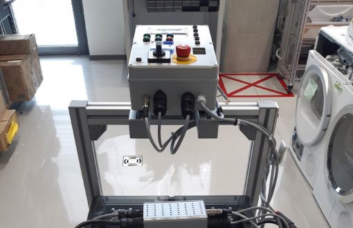 A diagnostic device for testing relays - Adrian Migoda diploma thesis, photo: Adrian Migoda