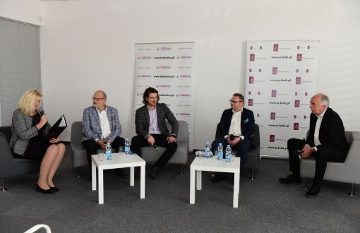  Uczestnicy warsztatów logistycznych w Zatoce Sportu PŁ.