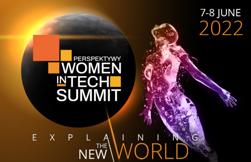 Grafika do wydarzenia Women in Tech Summit