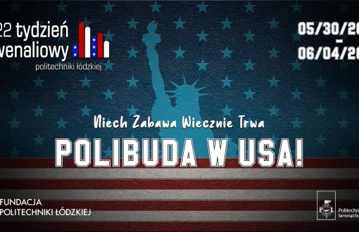 Grafika promująca Tydzień Juwenaliowy na PŁ