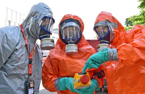 Zdjęcie ze szkolenia w Międzyresortowym Instytutcie Techniki Radiacyjnej PŁ, fot. Jacek Szabela