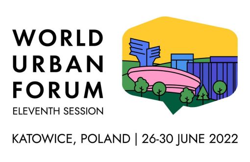 Grafika promująca WUF w Katowicach