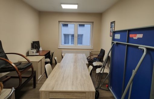 Pomieszczenie w domu dziecka przed wejściem ekipy Workcamp Łódź