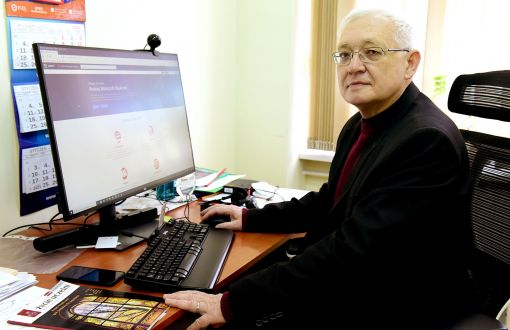 Prof. Volodymyr Mosorov from the Institute of Applied Computer Science.