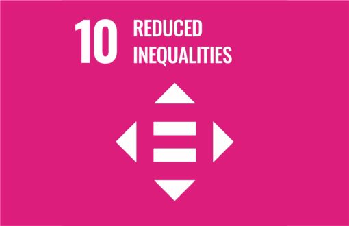 Sustainable development icon - goal 10