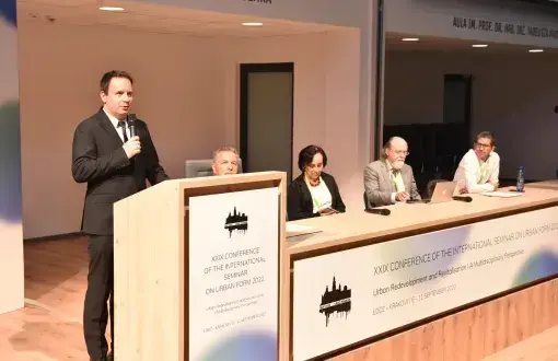 Uczestnicy Konferencji Urban Form na PŁ, fot. Jacek Szabela