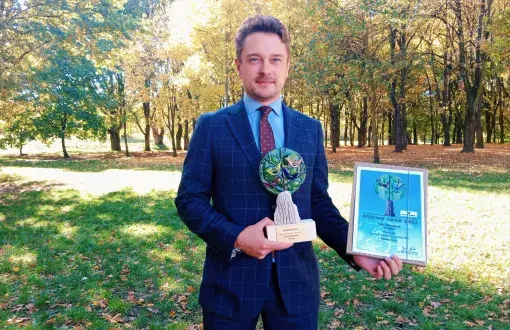 Maciej Remier, dyrektor Departamentu, Ekologii i Klimatu UMŁ, fot. Filip Podgórski