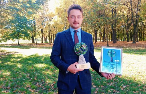 Maciej Remier, dyrektor Departamentu, Ekologii i Klimatu UMŁ, fot. Filip Podgórski