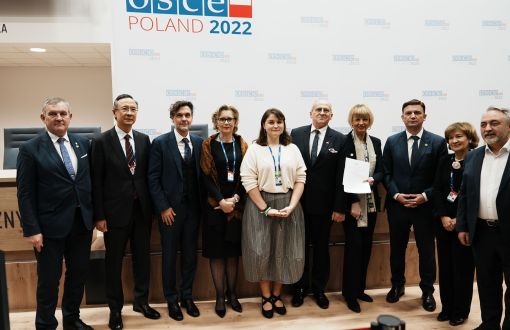 Participants at the OSCE conference in Lodz, photo by Adam Sosin