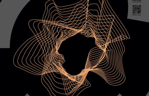 Plakat promujący wystawę w Galerii Biblio-Art w Politechnice Łódzkiej