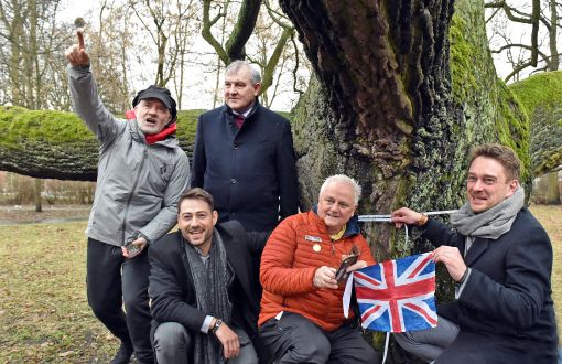 Tree Hunter - Robe McBride visited the campus of Lodz University of Technology