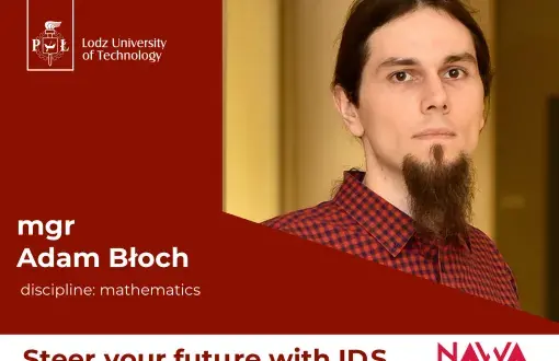 Grafika Steer Your Future with IDS - Adam Błoch