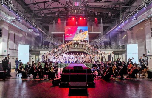 During the performance