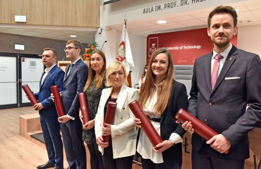 Dyplomy doktorskie dla naukowców z PŁ, 17.05., fot. Jacek Szabela