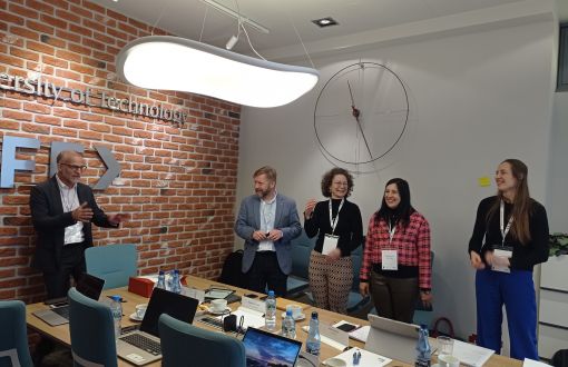 The consortium members met at the IFE, photo by Małgorzata Jarczyńska