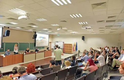Meeting on the theme 'Tutoring, or how to provide all-round guidance to students of Lodz University of Technology'